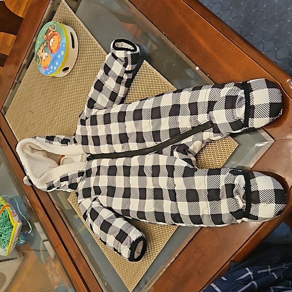 12m puffer onesie